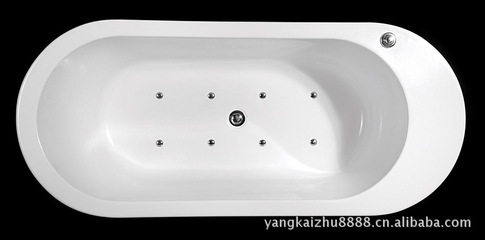 【厂家长期供应优质价格优惠双裙白色浴缸(图)】价格,厂家,图片,浴缸,佛山市南海区千庆五金卫浴设备厂-